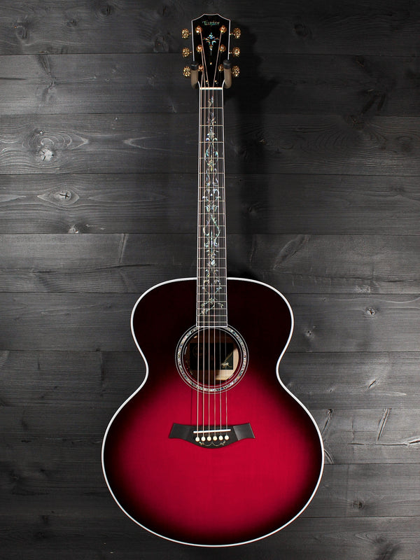 Taylor NAMM Custom Legacy Jumbo C15E - B6043 Maple / Adirondack Cherry Blackburst