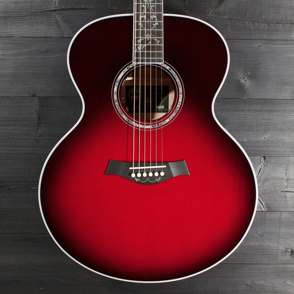 Taylor NAMM Custom Legacy Jumbo C15E - B6043 Maple / Adirondack Cherry Blackburst