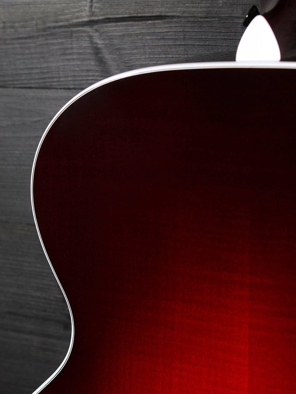 Taylor NAMM Custom Legacy Jumbo C15E - B6043 Maple / Adirondack Cherry Blackburst
