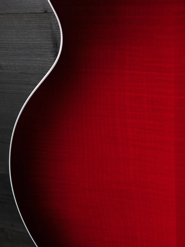 Taylor NAMM Custom Legacy Jumbo C15E - B6043 Maple / Adirondack Cherry Blackburst