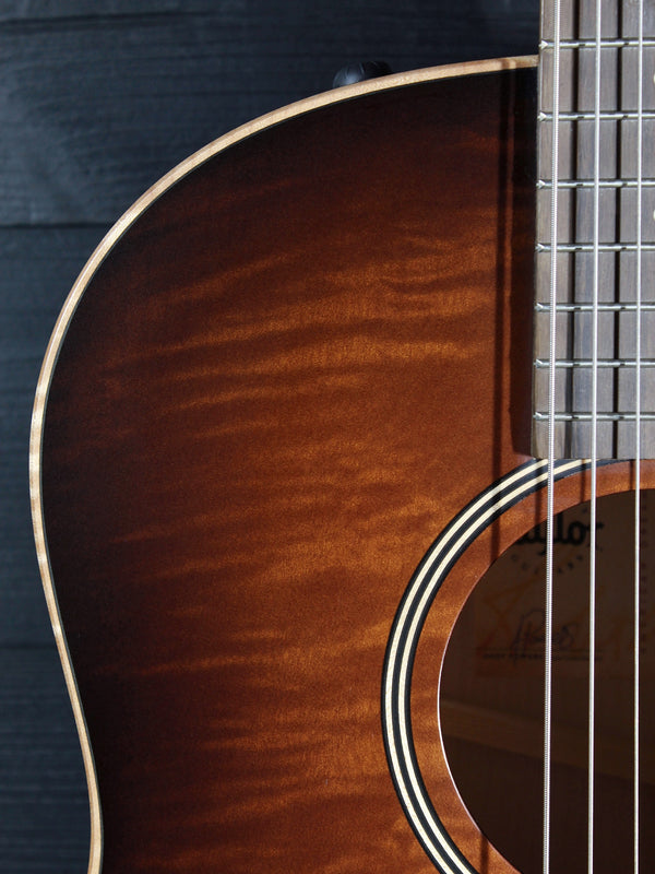 Pre-Owned Taylor AD27-E Flametop - Maple Grand Pacific w/ ES2 Electronics