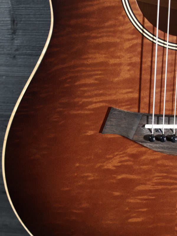 Pre-Owned Taylor AD27-E Flametop - Maple Grand Pacific w/ ES2 Electronics