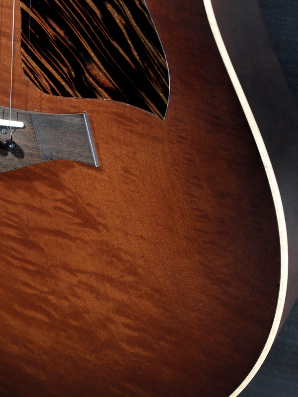 Pre-Owned Taylor AD27-E Flametop - Maple Grand Pacific w/ ES2 Electronics