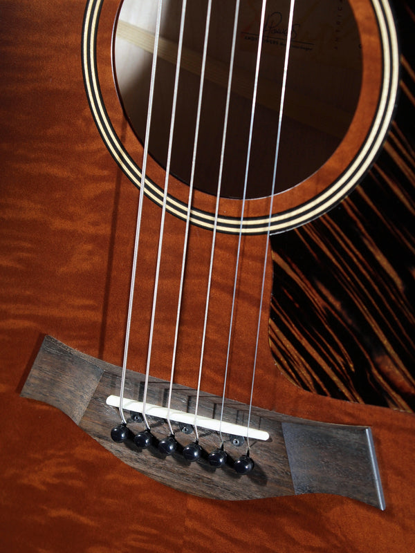 Pre-Owned Taylor AD27-E Flametop - Maple Grand Pacific w/ ES2 Electronics