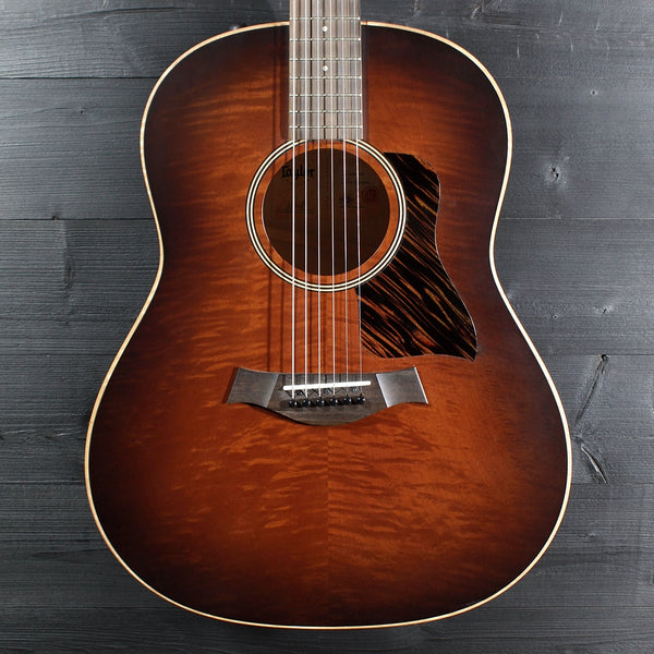 Pre-Owned Taylor AD27-E Flametop - Maple Grand Pacific w/ ES2 Electronics