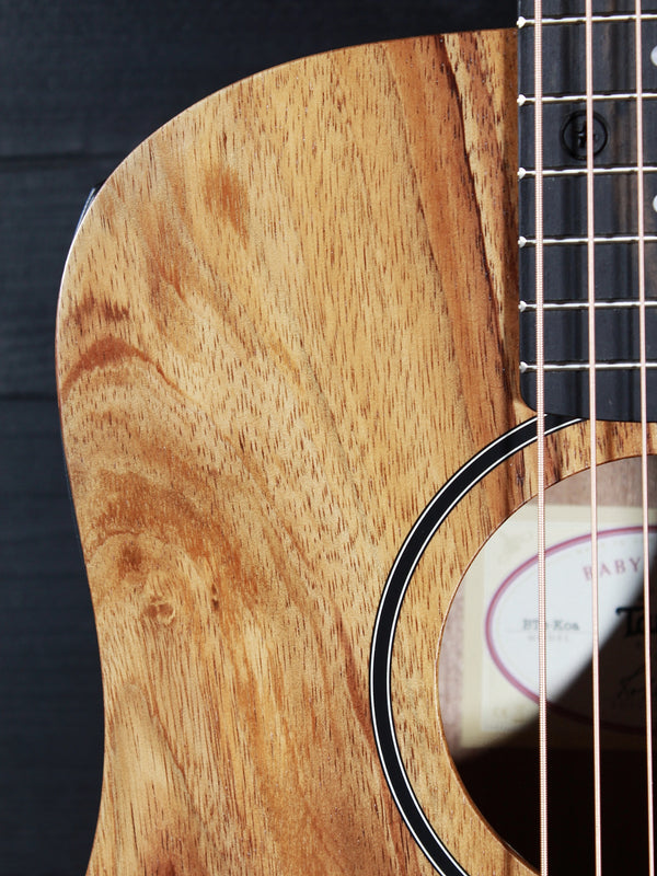 Taylor BTe Koa Baby Taylor Acoustic Guitar w/ Electronics