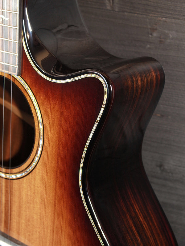 Taylor Builder’s Edition 914ce LTD Next Generation Macassar Ebony / Sinker Redwood