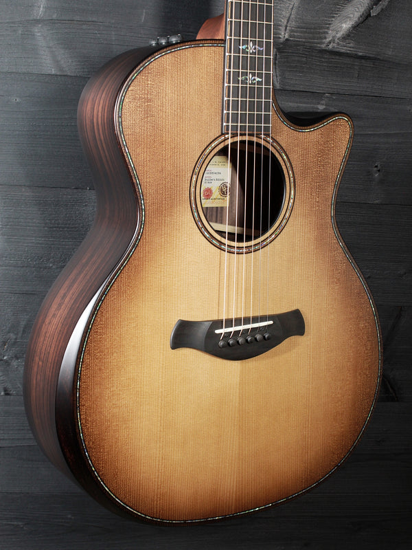 Taylor Builder’s Edition 914ce Wild Honey Burst Rosewood / Lutz Spruce Grand Auditorium