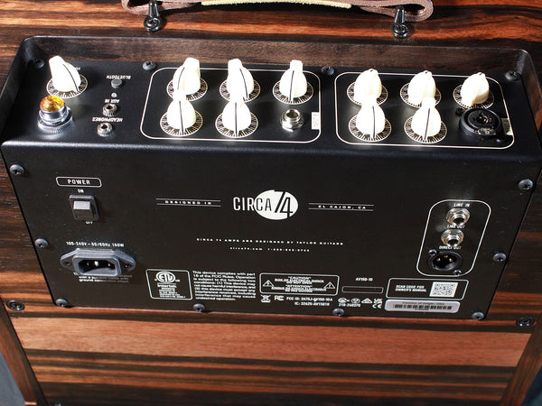 Circa 74 Acoustic Amp by Taylor Limited Edition Macassar Ebony Cabinet