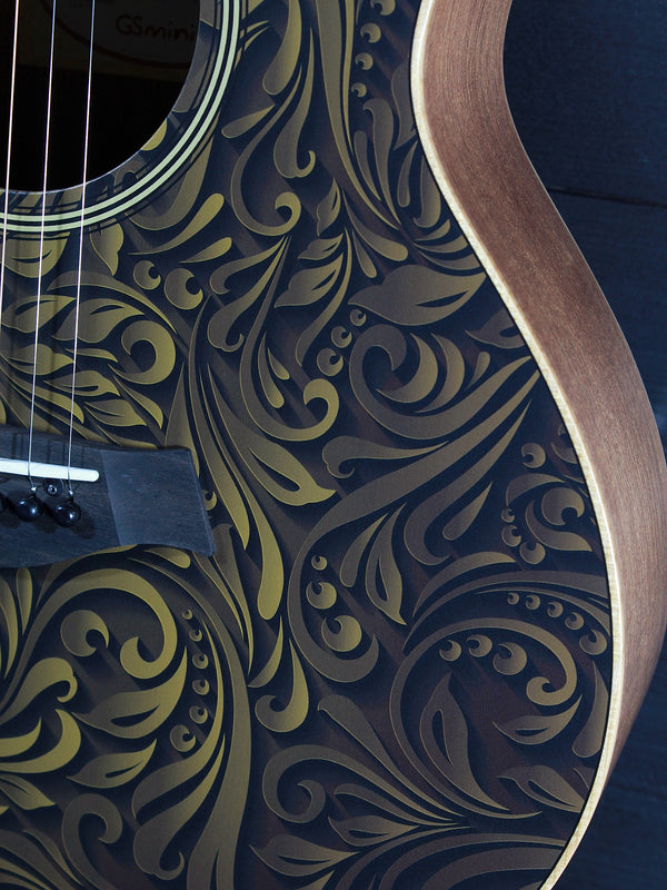 Taylor GS Mini-E Special Edition Paisley Burst Acoustic-Electric Guitar