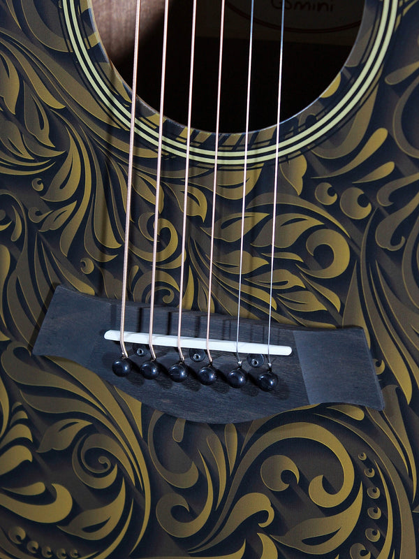 Taylor GS Mini-E Special Edition Paisley Burst Acoustic-Electric Guitar