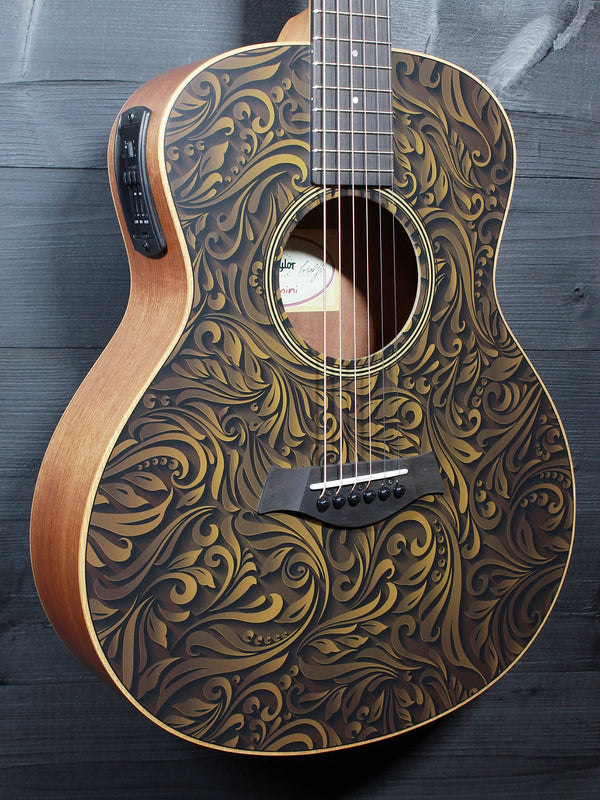Taylor GS Mini-E Special Edition Paisley Burst Acoustic-Electric Guitar
