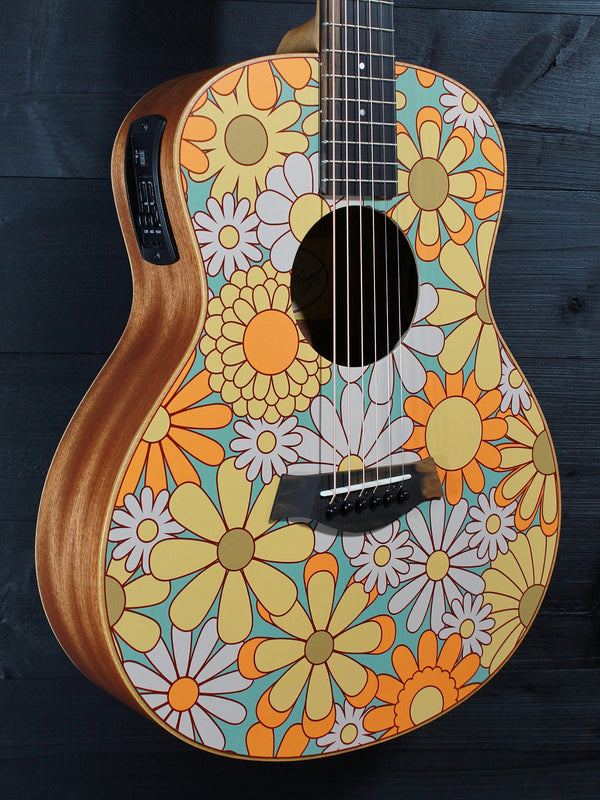 Taylor GS Mini-e Special Edition Floral Blue glamour shop