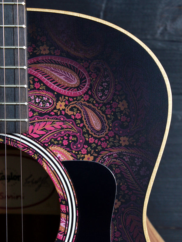 Taylor GS Mini E Special Edition Cosmic Blush Paisley Acoustic-Electric Guitar (demo model)