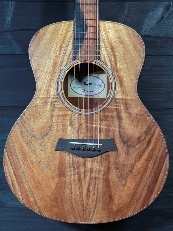 Taylor GS Mini E Koa Left Handed Acoustic Electric Guitar