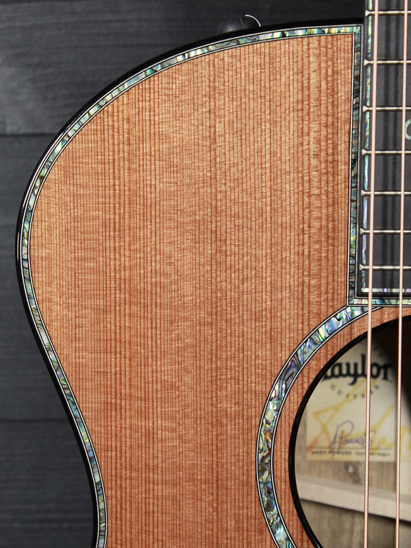 Taylor Guitars Custom GA NAMM C14ce B5003 Black Limba / Sinker Redwood