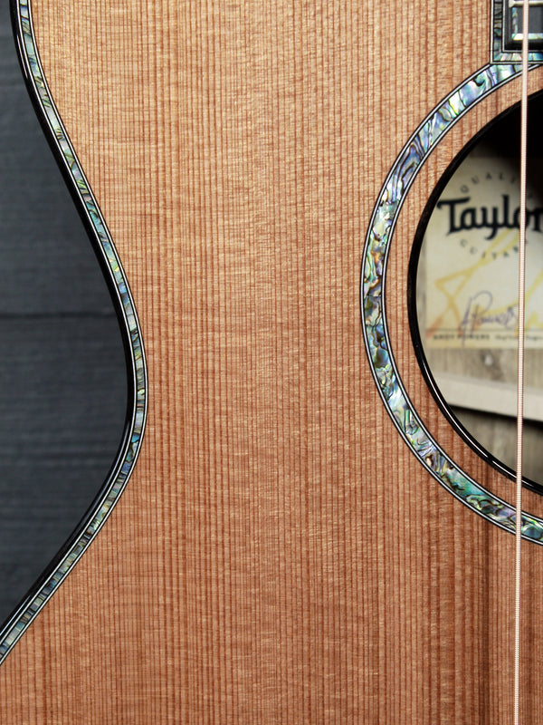 Taylor Guitars Custom GA NAMM C14ce B5003 Black Limba / Sinker Redwood