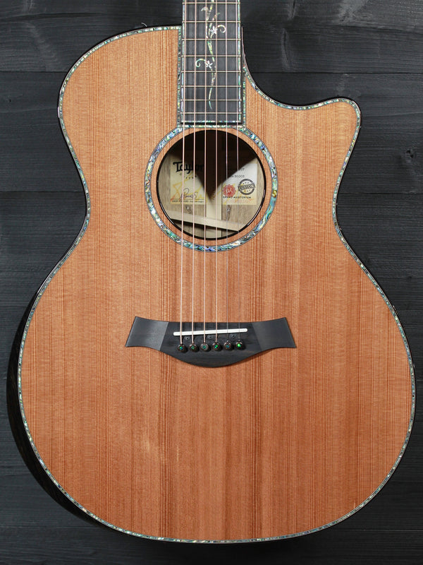 Taylor Guitars Custom GA NAMM C14ce B5003 Black Limba / Sinker Redwood