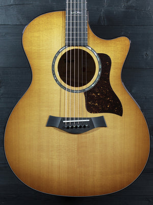 Taylor 614ce Next Generation maple Grand Auditorium acoustic-electric guitar Antique Blonde