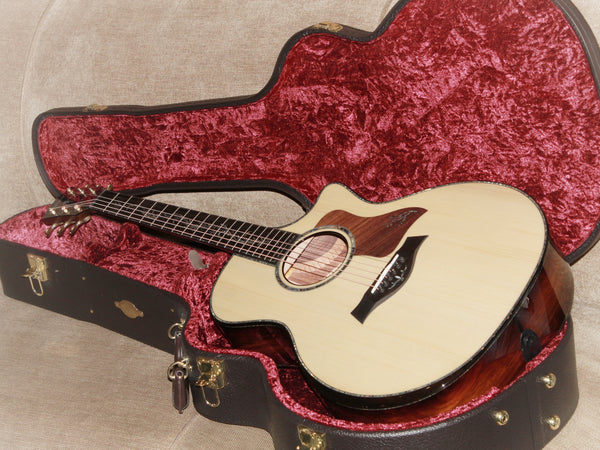Taylor PS14ce Honduran Rosewood / Adirondack Presentation Acoustic-Electric Guitar