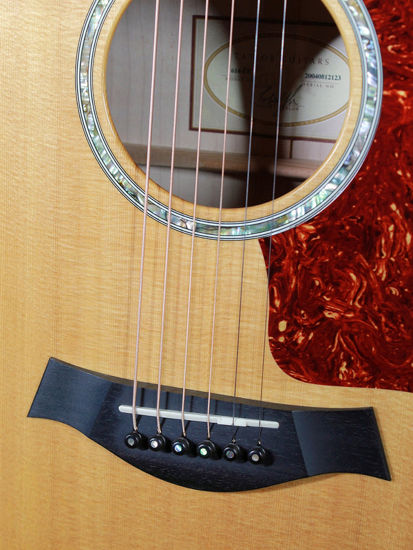 Pre-Owned Taylor 614ce Maple / Spruce Grand Auditorium Acoustic-Electric Guitar