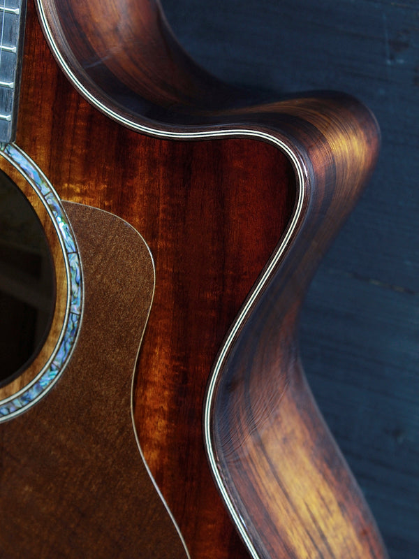 Taylor K24ce Special Edition Next Generation Grand Auditorium Acoustic-Electric Guitar – Select Hawaiian Koa