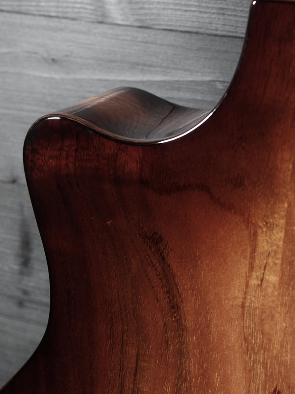 Taylor K24ce Special Edition figured Hawaiian Koa back cutaway