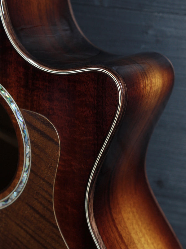 Taylor Next Generation K24ce Special Edition Hawaiian Koa acoustic electric guitar front cutaway