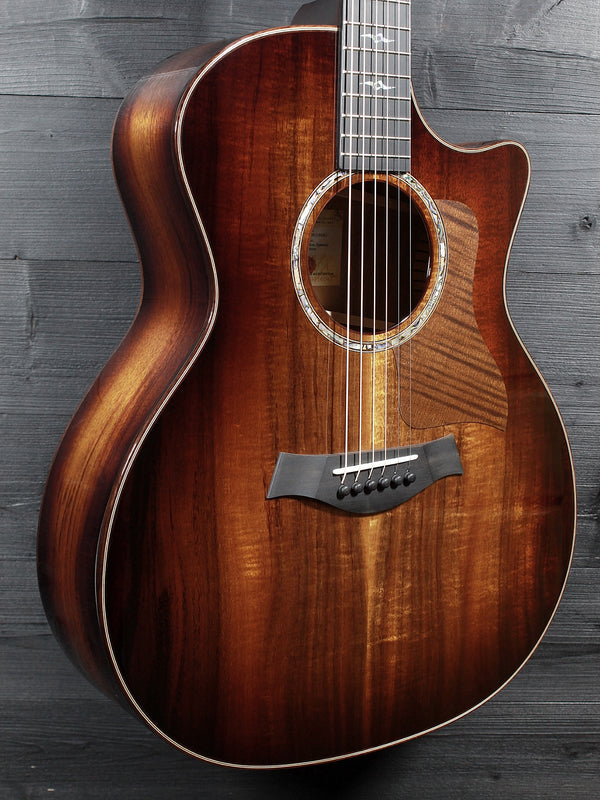 Taylor Next Generation K24ce Special Edition Hawaiian Koa acoustic electric guitar front glamour shot