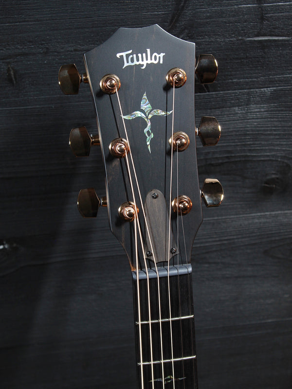 Taylor K24ce Special Edition figured Hawaiian Koa headstock and tuners