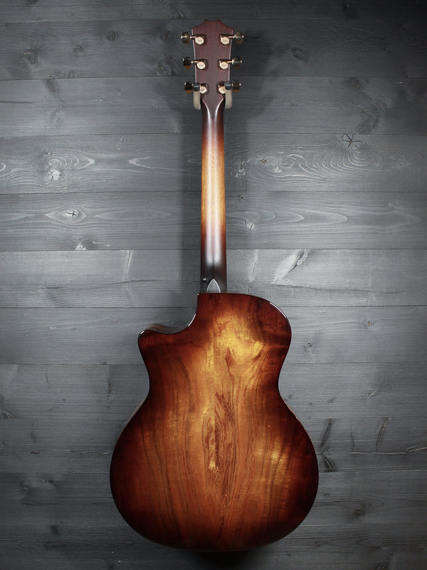 Taylor K24ce Special Edition figured Hawaiian Koa back full view