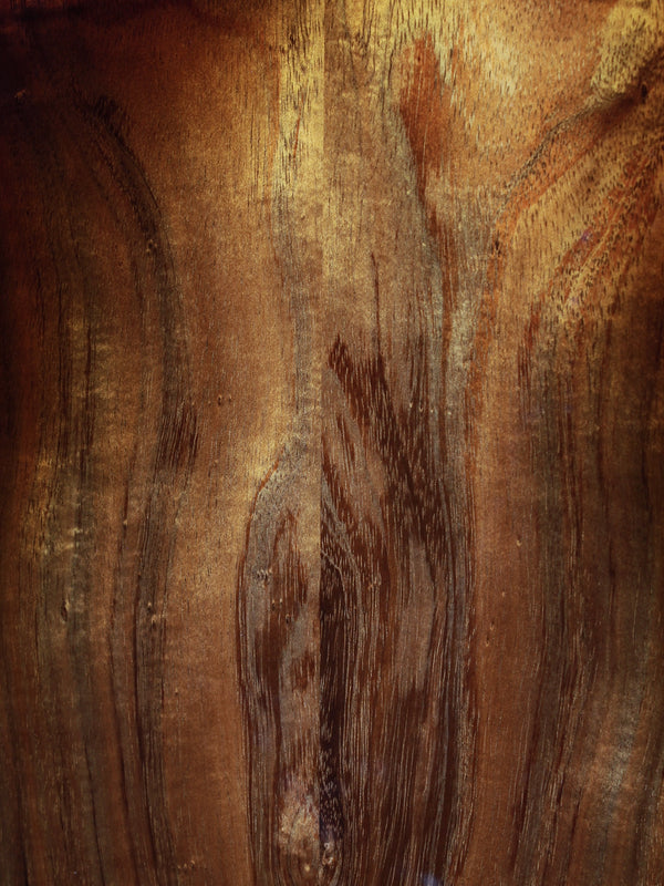 Taylor K24ce Special Edition figured Hawaiian Koa back close up grain pattern