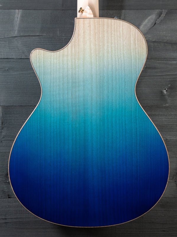 Taylor NAMM / Catch Custom C22e 12-Fret B4005 Urban Ash / Ombre Blue