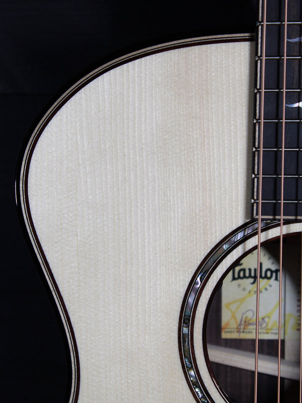 Taylor Next Generation Builder’s Edition 814ce acoustic-electric guitar front view adirondack top
