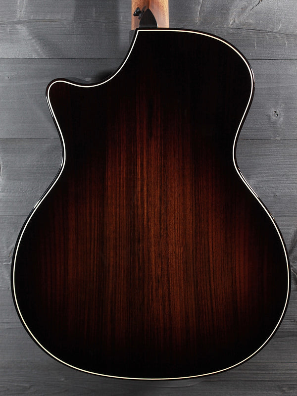     Taylor Next Generation Builder’s Edition 814ce acoustic-electric guitar back view close up