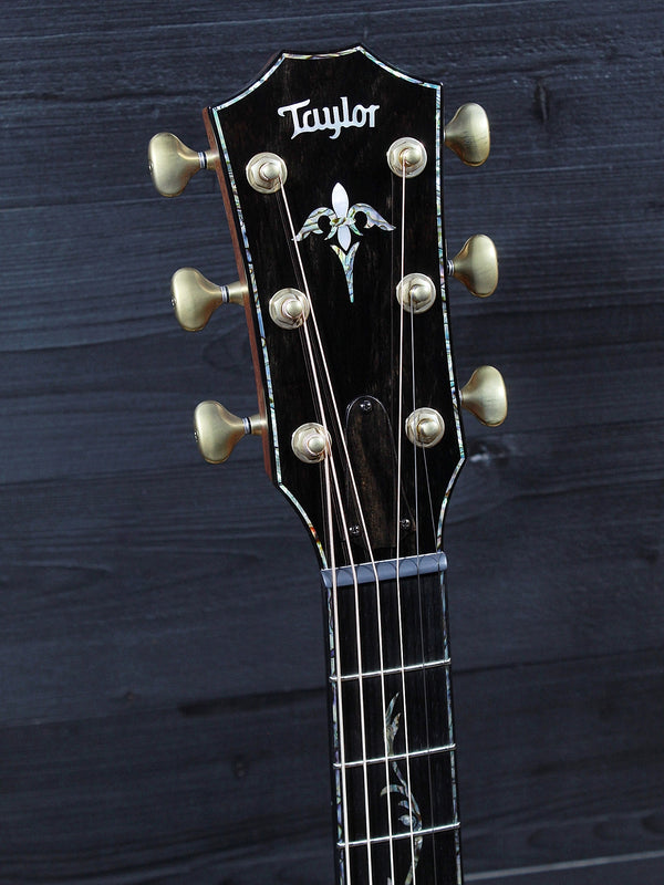 Taylor PS14ce headstock with premium Presentation Series appointments