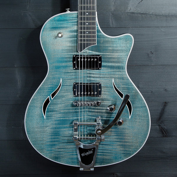 Pre-Owned Taylor T3-B Denim Finish Semi-Hollowbody