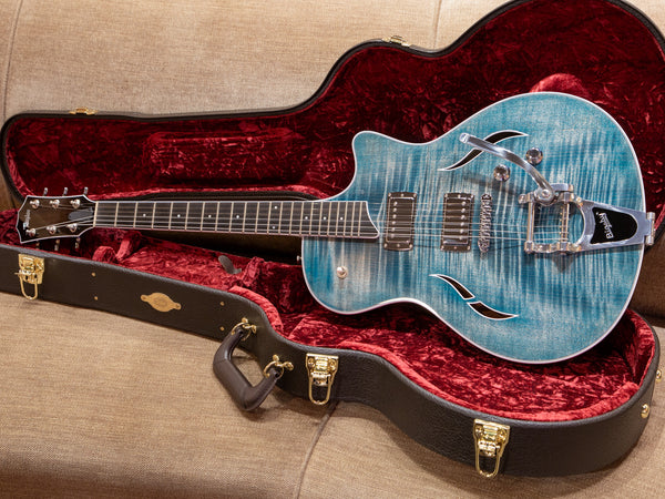 Pre-Owned Taylor T3-B Denim Finish Semi-Hollowbody