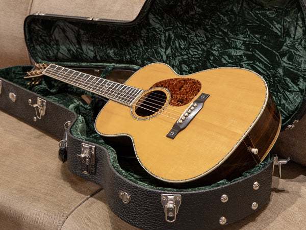 Pre-Owned Bourgeois 00-Style 42 Madagascar / Aged Tone Adirondack Acoustic Guitar