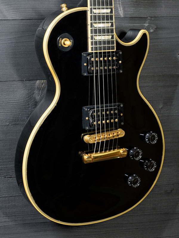 Pre-Owned Gibson Les Paul Classic Custom Antique Ebony c.2007 Excellent+