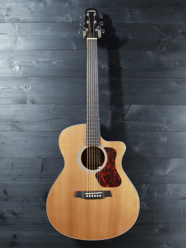 Walden G570ce cutaway acoustic electric guitar