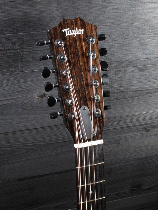 Taylor 250ce-BLK DLX Deluxe 12 String - Authorized Online Dealer