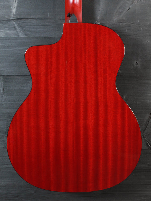 Taylor 224ce DLX LTD Trans-Red Mahogany Top Limited Edition